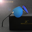 KINGSEVEN Aluminium Magnesium Polarisierte Sonnenbrille Männer Fahrer Spiegel Sonnenbrille Männlich Angeln Weiblich Brillen Für Männer
