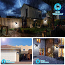 Wasserdichte 144 LED-Solarlicht-Solarlampe im Freien PIR-Bewegungssensor Solarbetriebene Sonnenlicht-Straßenlaternen für Gartendekoration