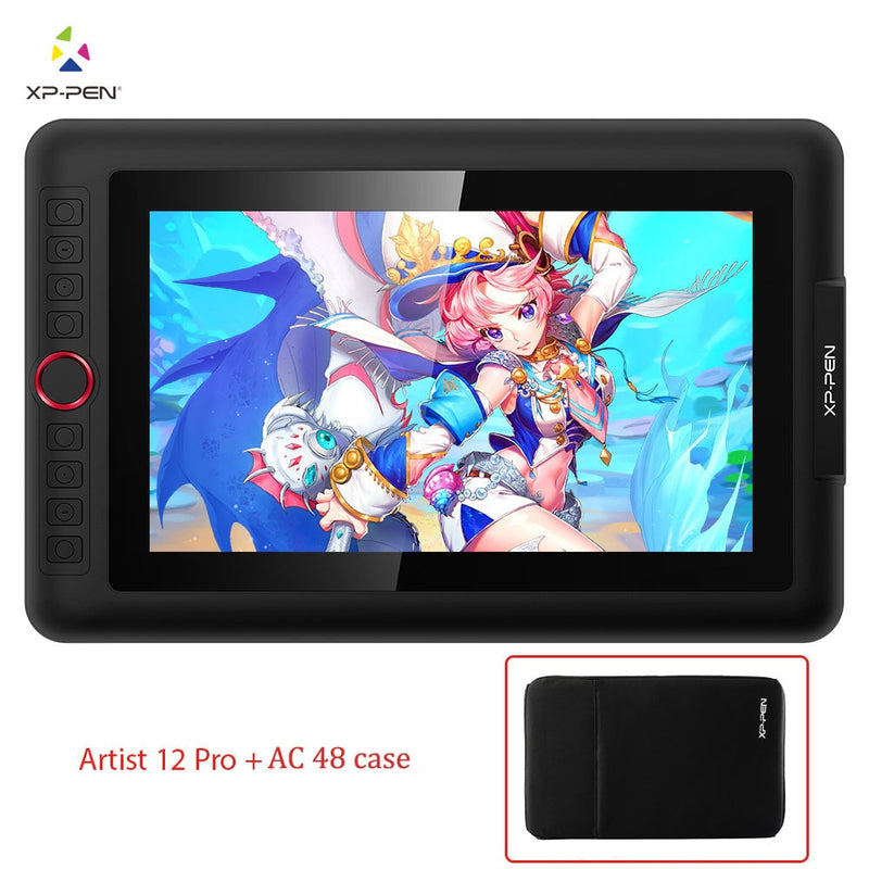 XPPen Artist 12 Pro 11,6 Zoll Grafiktablett Zeichentablett Monitor Display Animation Digital Art mit Tilt 8192 Druck