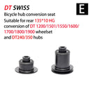 DT SWISS FreeHub dt240 350 1700 Kappen MTB Fahrradnaben Konverter Mountainbike Endadapter QR oder THRU Adapter HG/XD/MS BOOST