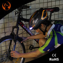 Fahrradhelm LED-Blinkerstrumpfhose Wiederaufladbarer Intergrally-geformter Fahrradhelm Mountain Road Fahrradhelm Sportsicherheitshut