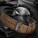 Curren Mens Watch Top Brand Luxury Brand Military Sports Wristwatch Leather Strap Quartz Waterproof Clock Relogio Masculino 8314
