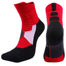 Hochwertige neue Herren Outdoor Sports Elite Basketball Socken Herren Radsocken Kompressionssocken Baumwolle Handtuch Bottom Herrensocken