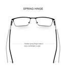 MERRYS DESIGN Men Titanium Alloy Glasses Frame Business Style Male Square Ultralight Eye Myopia Prescription Eyeglasses S2057
