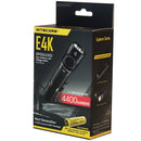 2022 Nitecore E4K 4400 Lumen Kompakte EDC-Taschenlampe 4xCREE XP-L2 V6 LED-Taschenlampe mit NL2150HPR 5000mAh 21700 Akku