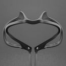 YIMARUILI Ultraleichte, quadratische, reine Titan-Myopie-Brille für Damen, blaues Licht, das optisches Brillengestell für Herren blockiert, 9822