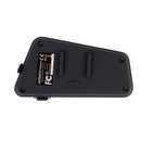 HEROBIKER 2 Sets 1200M BT Motorradhelm Intercom Wasserdichtes drahtloses Bluetooth Moto Headset Interphone FM Radio für 2 Fahrten