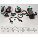 Heißer Verkauf 1 Satz Fahrrad Blinker vorne hinten Licht Smart Wireless Fernbedienung Fahrrad Licht Radfahren Sicherheitswarnung LED Rücklicht