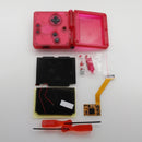 Für GBA SP LCD-Bildschirm für Nintend Gameboy Advance GBA SP IPS LCD-Bildschirm mit Hintergrundbeleuchtung, laminiertes Display, LCD-Set mit hoher Helligkeit