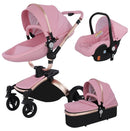 Luxus-Kinderwagen 3 in 1 Dreirad-Kinderwagen-Hochlandschafts-Kinderwagen-faltender Kinderwagen-Kinderwagen-Kinderwagen für Kinder