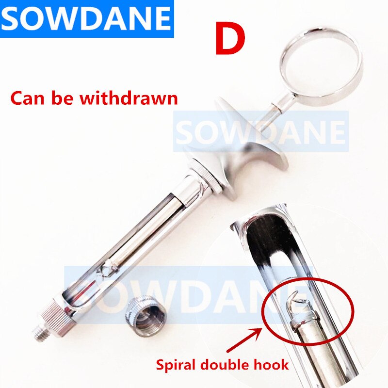 Dental Stainless Steel INTRALIGAMENTAL SYRINGE PEN-STYLE ASPIRATING 1.8ML Dental Surgical Instrument Dental Injector Tool