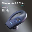 GGMM T1 TWS Bluetooth-Kopfhörer Sport 9D Stereo HiFi BT V5.0 Kabellose Kopfhörer IPX7 Wasserdicht 36 Stunden Spielzeit Touch-Steuerung