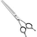 Fenice, tijeras de aseo para perros de 7 pulgadas, tijeras para perros Bichon Teddy, tijeras para adelgazar dientes sin rastro para productos para perros, tasa del 70-80%