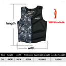 Bequeme Neopren-Schwimmen-Auftriebs-Fischen-Schwimmweste-Segeln-Kajak-Rettungs-Schwimmen-Schwimmweste