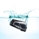 HEROBIKER 2 Sets 1200M BT Motorradhelm Intercom Wasserdichtes drahtloses Bluetooth Moto Headset Interphone FM Radio für 2 Fahrten