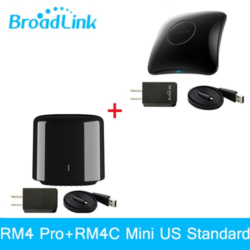 Broadlink RM Pro RM4 RM4C Mini IR+RF+4G Universal Intelligent Remote Controller For Ios Android Google Home Alexa
