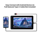 Huion Kamvas 13 Graphics Tablet Monitor AG Glass Pen Display Drawing Monitor 8192 Batterieloser Stylus für Android Windows MacOS