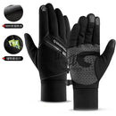 Motorradhandschuhe Moto-Handschuhe Winter-Thermo-Fleece gefütterte Winter-wasserabweisende Touchscreen-rutschfeste Motorrad-Reithandschuhe