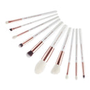 Jessup Make-up-Pinsel-Set Dropshipping Pearl-White-Rose-Gold Pinceaux Maquillage Cosmetic Tools Eyeshadow Powder Definer 6-25pcs