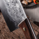 CHUN Handschmiede-Küchenmesser Professionelles zerkleinertes Fleisch-Gemüse-Scheibe traditionelle arbeitssparende Messer scharfes Nakiri-Hackmesser