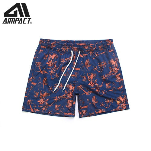 Tropischer Sommerurlaub Strand Schwimmen Kurze Badehose Schnelltrocknend Herren Schwimmen Strand Surf Shorts Lässige Mode Männliche Hybird Shorts