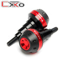 LOGO MT-07 Motorradzubehör Fallschutzpolster für Yamaha MT07 MT 07 FZ07 2014-2022 Sturzpads Crash Protector