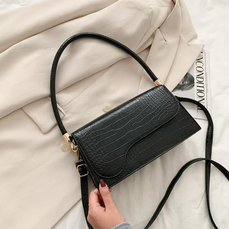 Elegante Taschen für Frauen 2022 Modemarke Handtaschen Designer Umhängetasche Alligatormuster Achseltaschen Crossbody