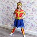 Wonder Girl Kostüm Kinder verkleiden sich Superheld Cosplay Halloween-Kostüm für Kinder