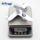 FRAP Badewannenarmaturen mehrfarbige Badezimmerdusche Messing Chrom Wandmontage Badewanne Dusche Mischbatterie Duschkopf Set schwarz weiß rot