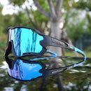 2019 Brandneue polarisierte Fahrradbrille Mountainbike Fahrradbrille Outdoor Sports Fahrradbrille Sonnenbrille UV400 4 Linse