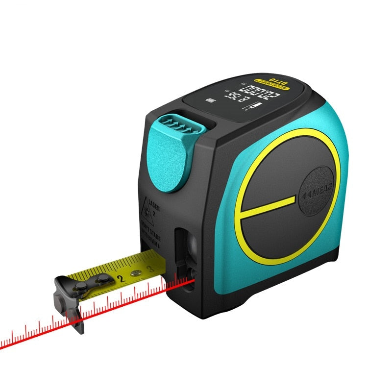 Mileseey DT10 / DT11 Laser Telescopic Tape Measure 2-in-1 Digital Distance Rangefinder with Anti-drop LCD Display,Magnetic Hook