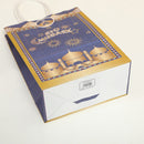 10/20/50 Uds. Bolsas de mano doradas musulmanas Eid Mubarak, embalaje de regalo conmemorativo, bolsa de papel Kraft de Ramadán, suministros para fiestas, bolsa de regalo