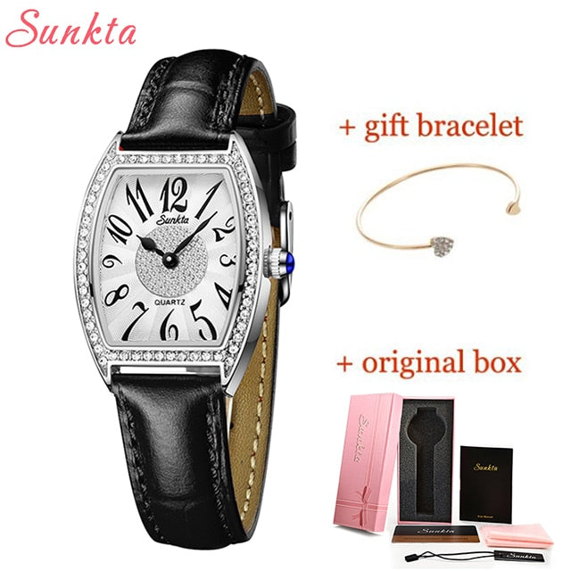 2022 LIGE Neue Rose Gold Frauen Uhr Business Quarzuhr Damen Top Marke Luxus Weibliche Armbanduhr Mädchen Uhr Relogio Feminino