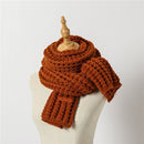 DRESSUUP Brand Women Winter Scarf Warm Solid Long Handmade Scarves Bufandas Mujer Foulard Femme Hijab