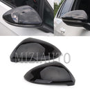 for VW Golf 7 MK7 7.5 GTI for Touran 2013-2020 Side RearView Mirror Cover Caps signals golf 7 Mirror tools Case Bright Black