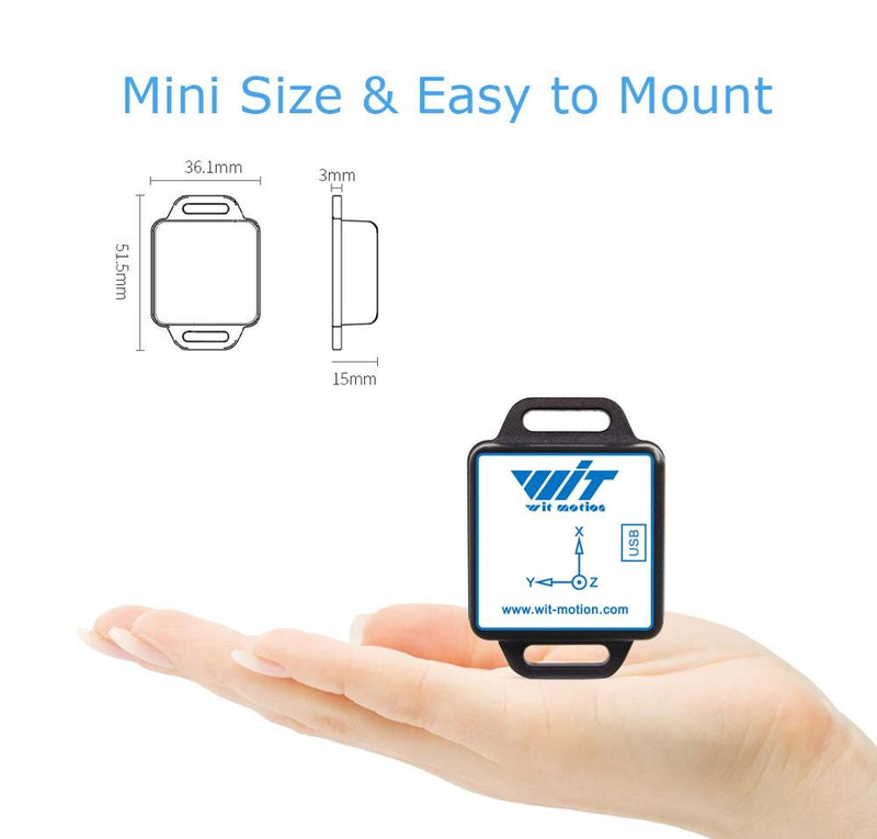 BWT61CL High-Precision Bluetooth Accelerometer+Gyroscope+Angle(XYZ, 100HZ), 6-Axis MPU6050 AHRS Inclinometer, Support PC/Android