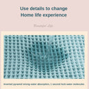 2/4 Uds 100% juego de toallas de baño de algodón para niños adultos toalla de gofres de alta calidad suave muy absorbente paño de baño para el hogar