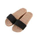 Suihyung Frauen Hausschuhe Weibliche Casual Flax Slides 13 Farben Leinen Gürtel Damen Sandalen Flip Flops Liebhaber Sommer Indoor Home Schuhe