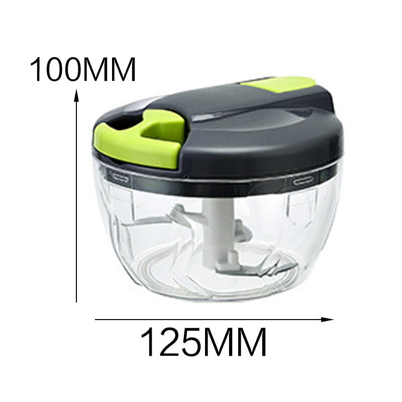 Multifunction Vegetable Chopper Stainless Steel 6 Sets Shredder Slicers Strips Device Manual Meat Grinder Cheese shredder