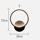 LED Wandleuchte Schlafzimmer Licht Nordic Wandleuchten Dimmbar Wohnzimmer Wand Nachttischlampe LED Wandleuchte für Badezimmer zu Hause