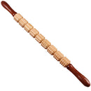 Meridian Yoga-Stick Körpermassagegerät Bauch Rücken Taille Nacken Bein Massagestab Holzwalze Massagehammer