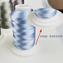 Sanbest Polyester Embroidery Thread High Strength For Brother Singer Janome Babylock Embroidery Machine 1000m Filament Threads