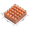 8 teile/paket Kupfer RHS-03 Ram Kühlkörper Für DDR DDR2 DDR3 Kühlkörper Kühler