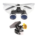 Zahnlupen Lupe Labor Medizinische Vergrößerung Fernglas 2,5 / 3,5 x 420 Scheinwerfer Scheinwerfer 5 W Stofftasche