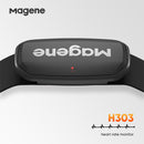Magene H303 Pulsmesser Mover Sensor Dual ANT Bluetooth mit Brustgurt H64 Fahrradcomputer Bike Wahoo Garmin Sports