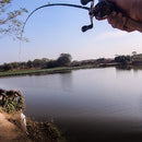 Obei ELF 1.68 2.1 2.4 Casting Spinning Angelrute Travel Vara de Pesca Street Boat Lure Two Tips 5-50g M/MH Schnelle Angelrute