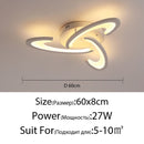 LED-Deckenleuchte mit Fernbedienung und ultradünner Acryl-Lampendecke für Wohnzimmer, Schlafzimmer, Unterputzmontage Lamparas De Techo