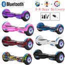 Hoverboard 6,5-Zoll-Bluetooth-Lautsprecher, selbstausgleichender Elektroroller, LED-Leuchten, intelligenter zweirädriger Hoverboard-Schlüssel für Kindergeschenk