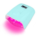 Kabellose UV-LED-Nagellampe, wiederaufladbarer Nageltrockner für alle Gele, polnisches Sonnenlicht, Infrarotsensor, LCD-Timer, intelligente Maniküre