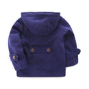 Mudkingdom Infant Baby Jungen Kleidung Herbst Winter Kapuzenjacke Verdicken Warme Jungen Oberbekleidung für Kleinkinder Langarm Lässige Mäntel